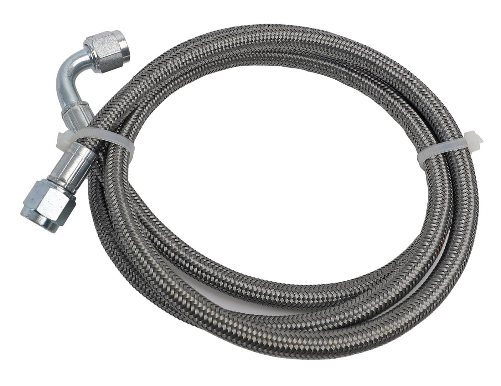 Brake Hose Assembly Fragola (#6 Str X 90 Steel Nut 60")