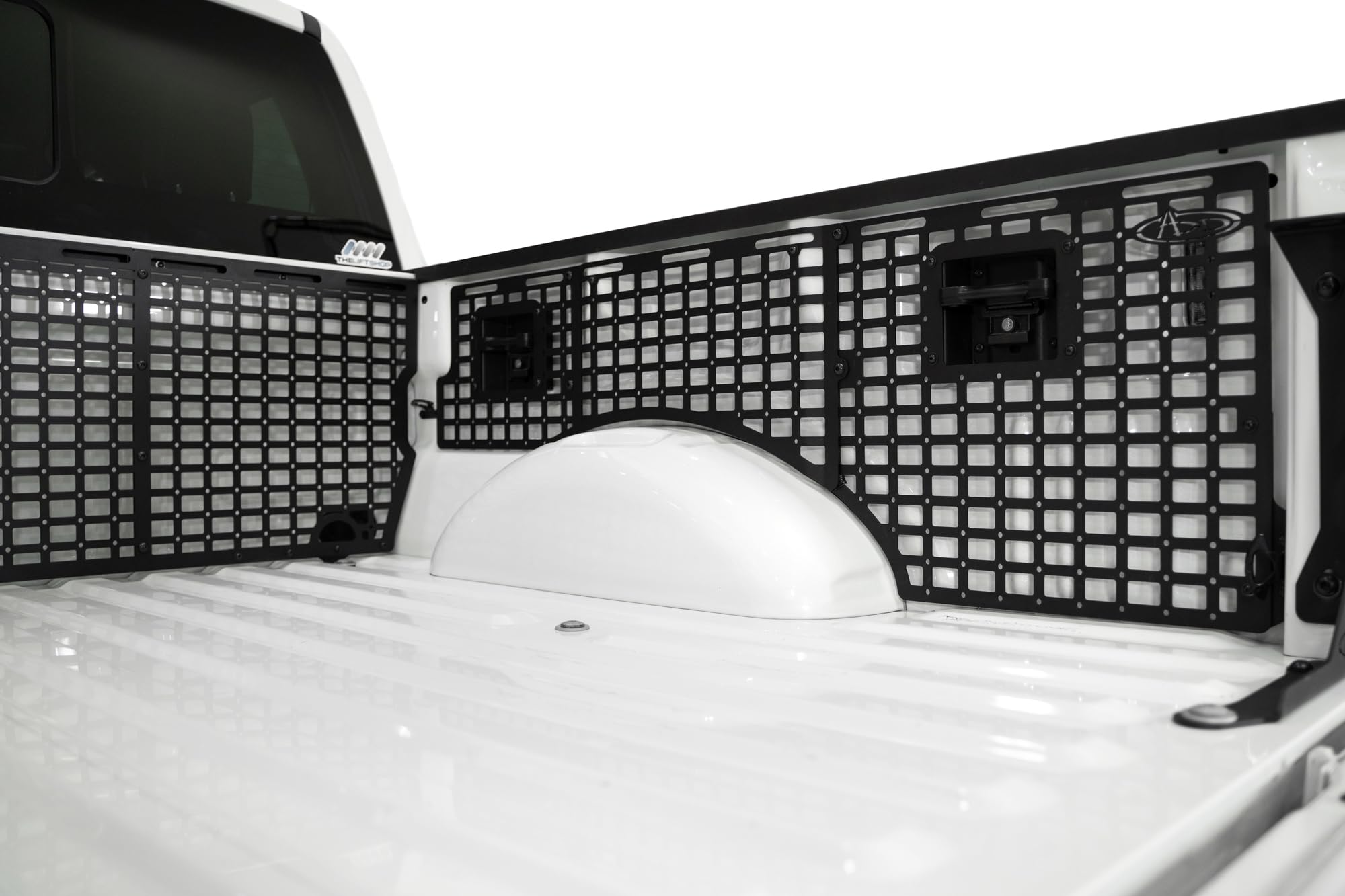Addictive Desert Designs Molle Panels Bed Side for The 2021-2023 Ford F-150 & Ford F-150 Raptor | Molle Pattern Offers Diverse Mounting Solutions | Made in The USA (Passenger Side Full Set)