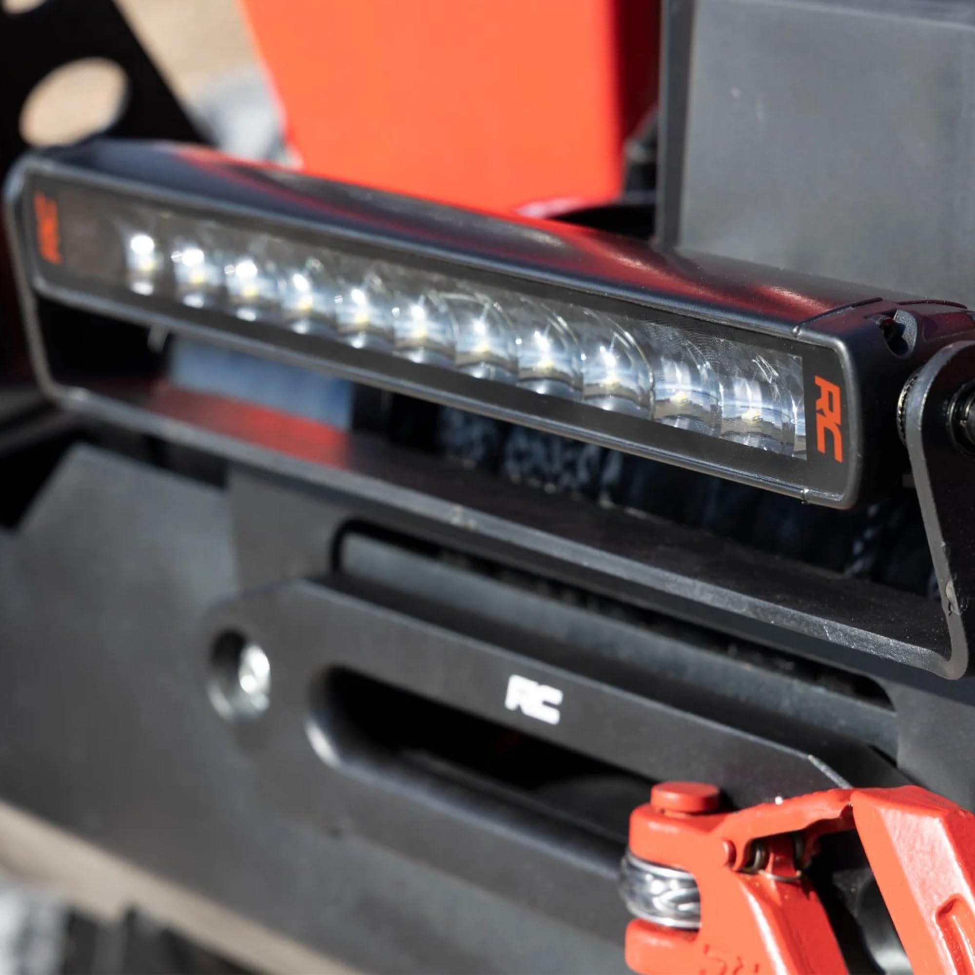 12" Rough Country Spectrum Series LED Light Bar - 60W, 5400 Lumens, 5W Osram LEDs, Combo Spot & Flood Beam, Built for Rugged Off-Road Use