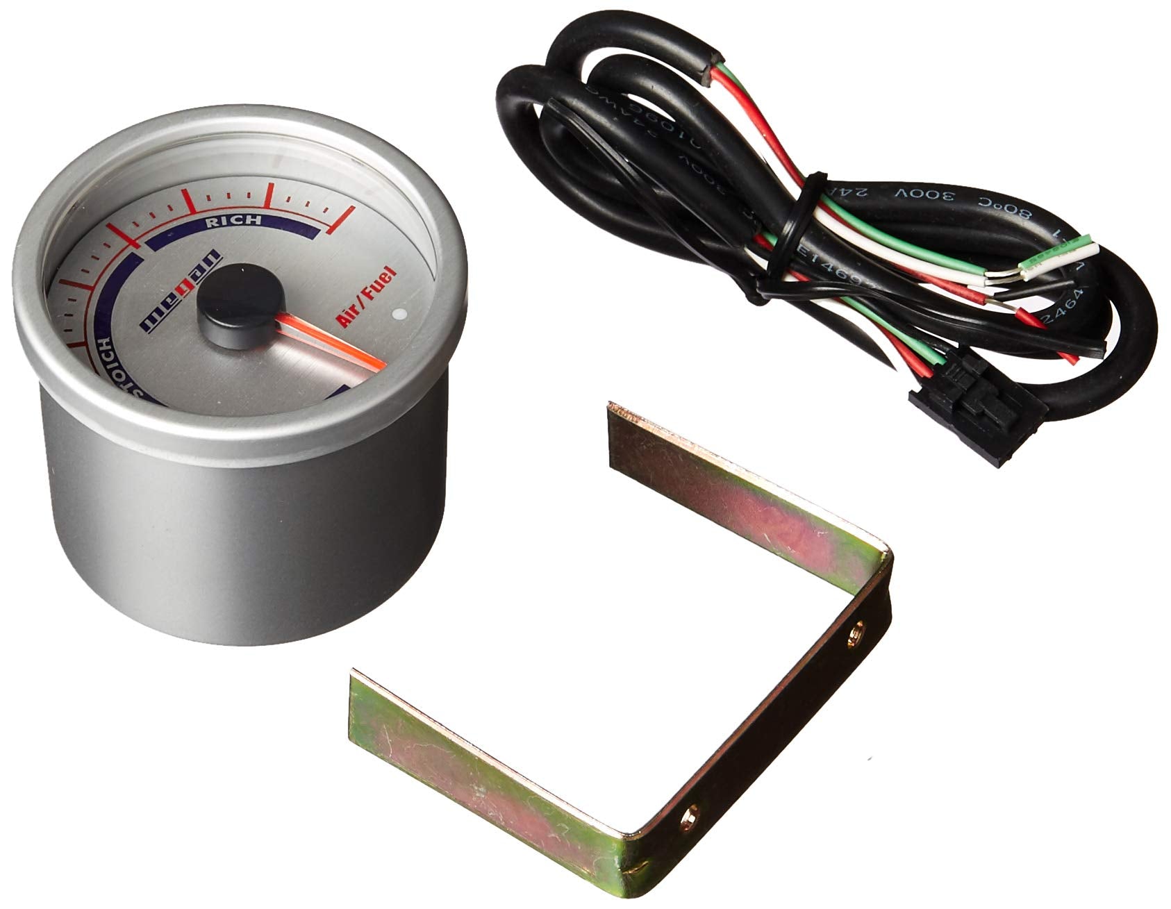 Megan Racing Version 2 MR-MG-AF Silver Face Air Fuel Gauge