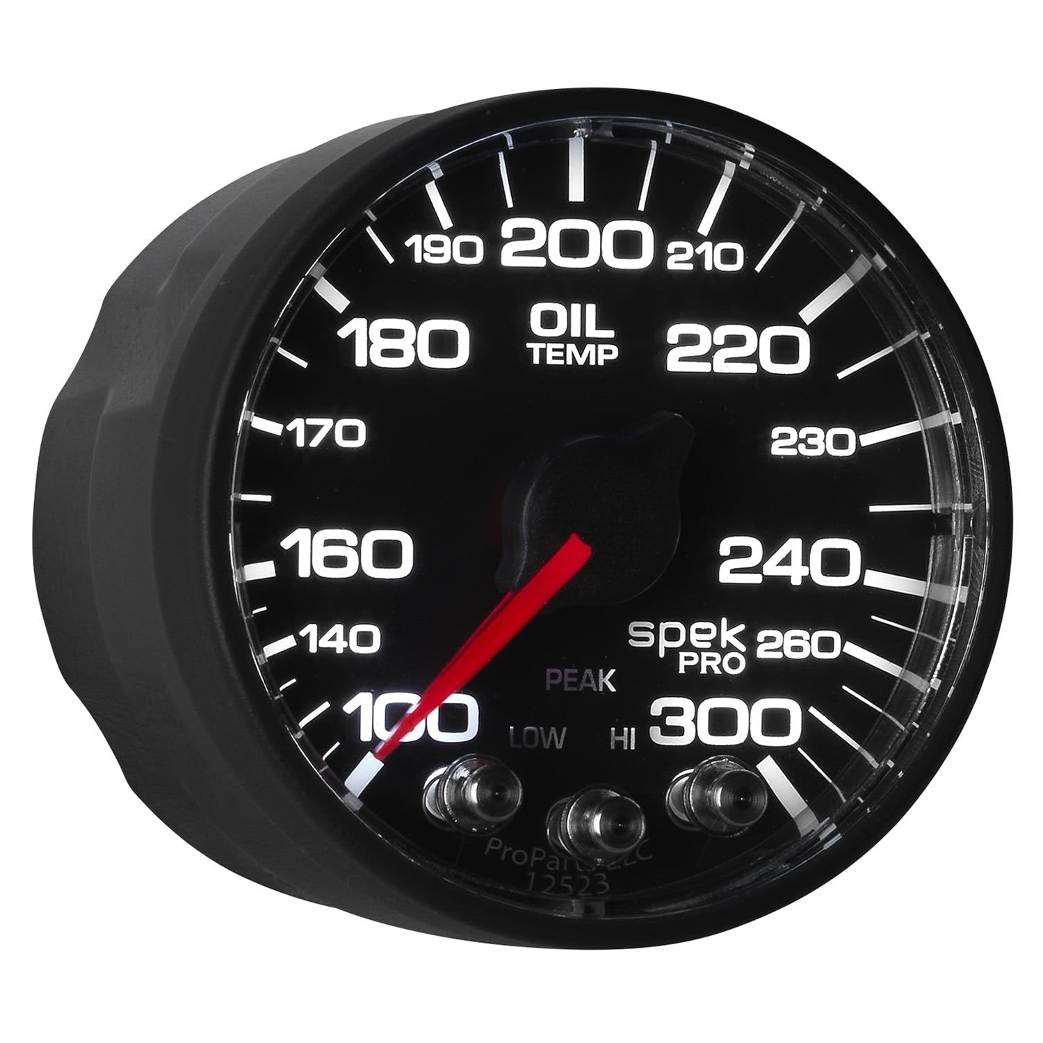 Gauge AUTO METER P52232 Oil Temp (Spek-Pro - Nascar 2-1/16" Oil Temp, 100-300`F, Bcb, ECU, Spek)