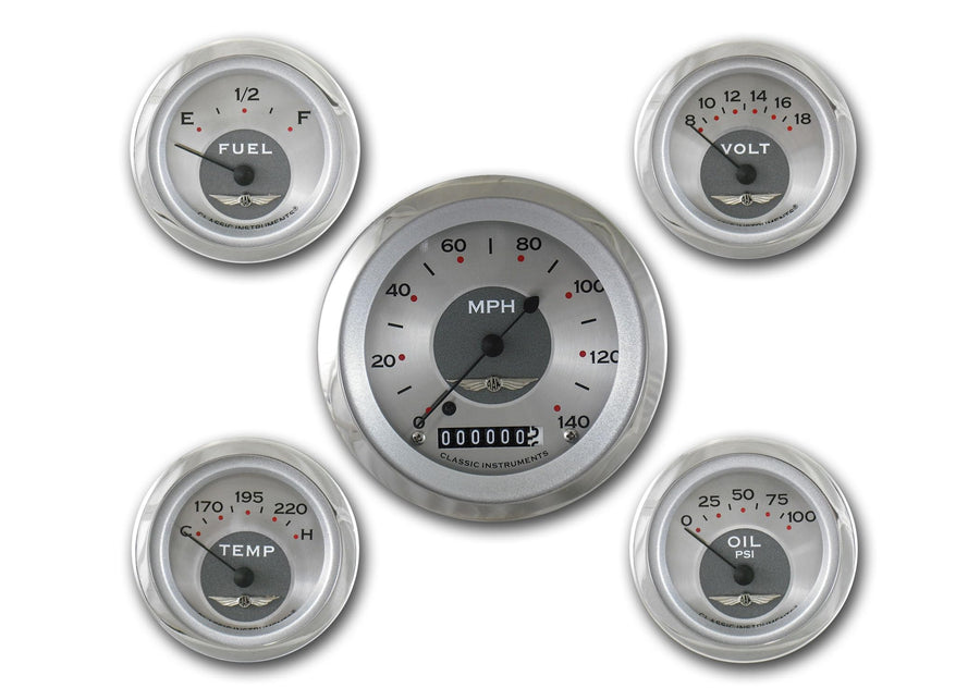 AW00SRC Classic Instruments All American 5 Gauge Set