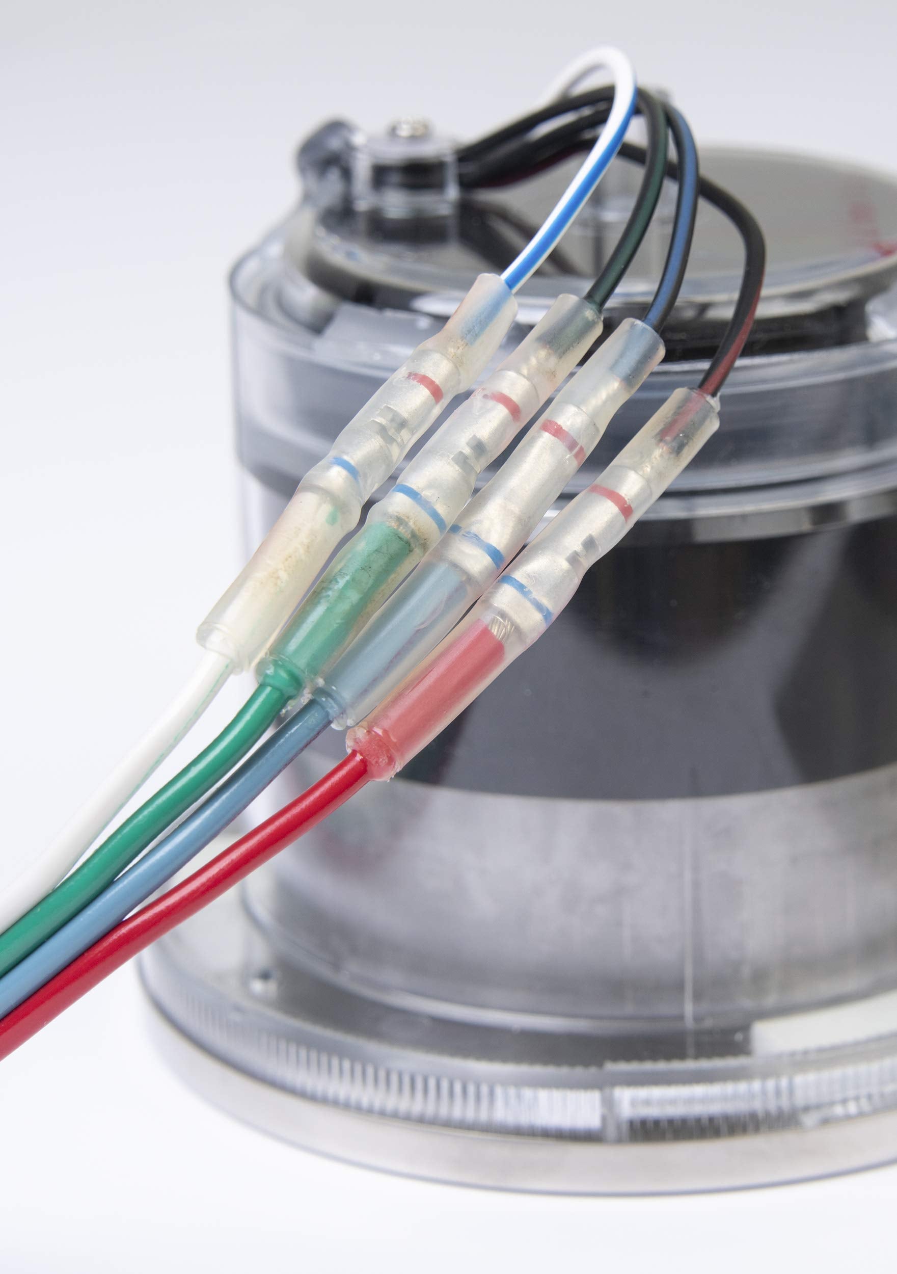Ancor Bonded Cable 160010, 18/4 AWG (4 x 1mm2), Flat - 100ft - RD/LB/GN/WH