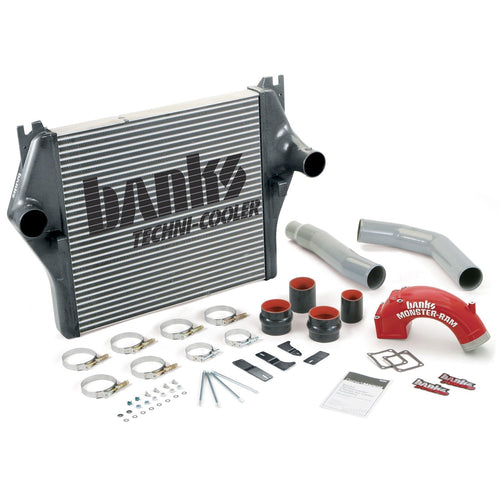 Techni-cooler Banks 25980 intercooler system; fits 03-05 Cummins 5.9 liter