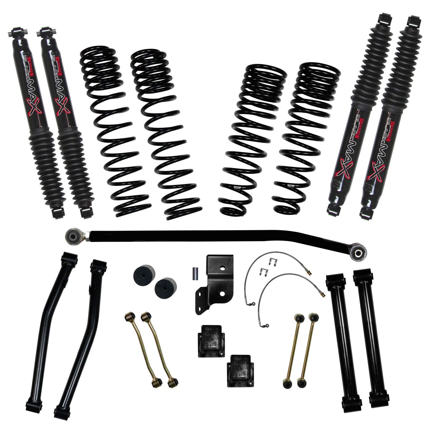 Skyjacker Coil Spring G452RKBLT Leveling Kit w/Shocks Fits 20 Gladiator