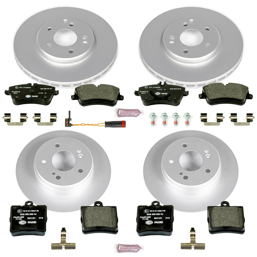 Euro-Stop Brake Kit Power Stop ESK6703 For Mercedes-Benz SLK280 2006-2008, SLK300 2009-2011 [Model Specific]