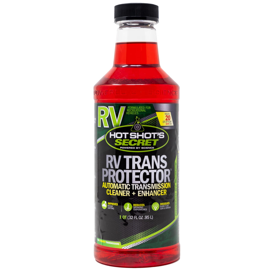 RV Trans Protector Hot Shot's Secret Automatic Transmission Cleaner and Enhancer 1 Quart Bottle