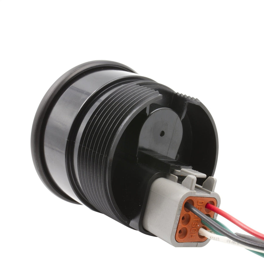 Gauge AUTO METER 9253, Oil Press, 2 1/16", 120Psi, Stepper Motor W/Warn, Extreme Environment