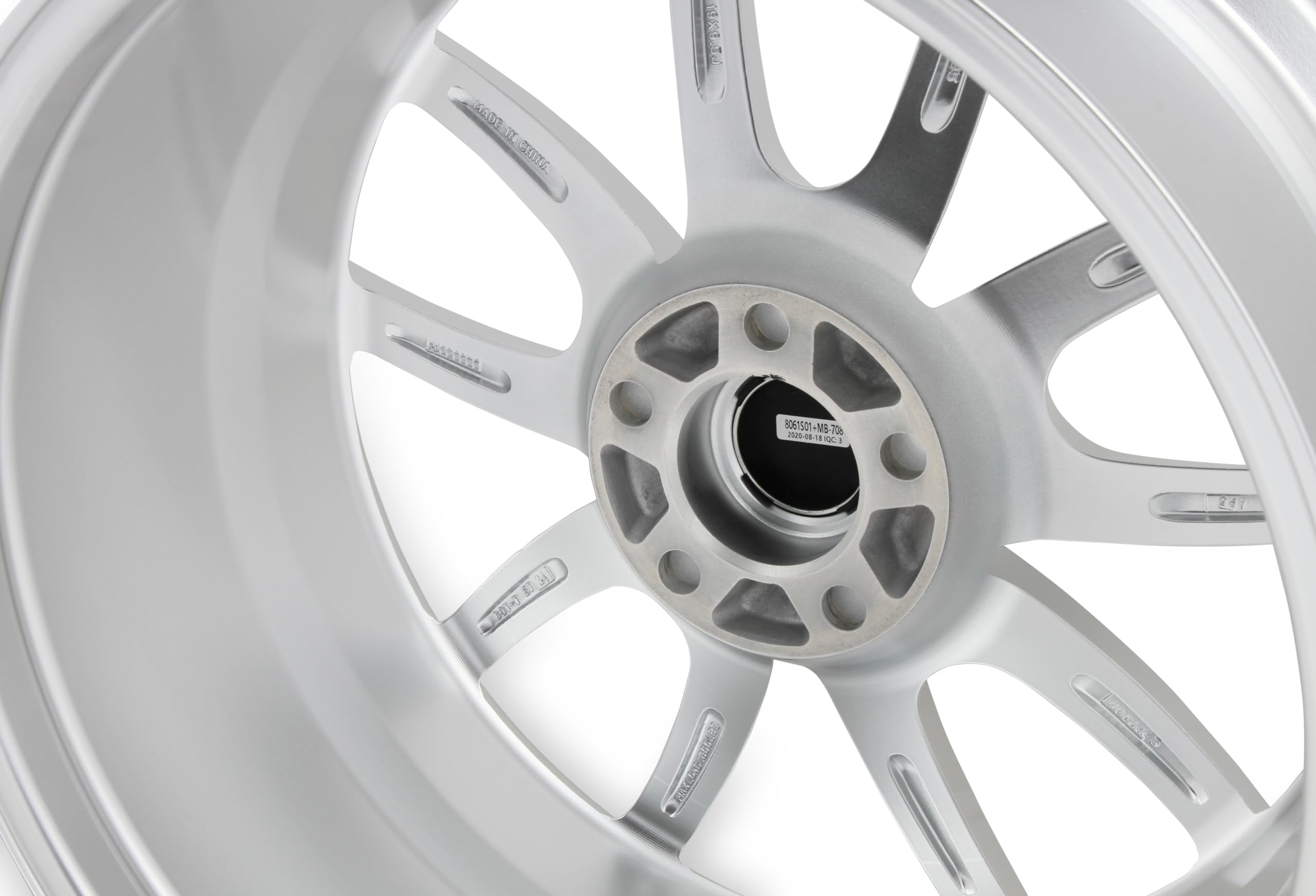 CS5-911550-CP Carroll Shelby Wheels CS5-19 x 11 in. - 5 x 114.3-50mm Offset - Chrome Powder