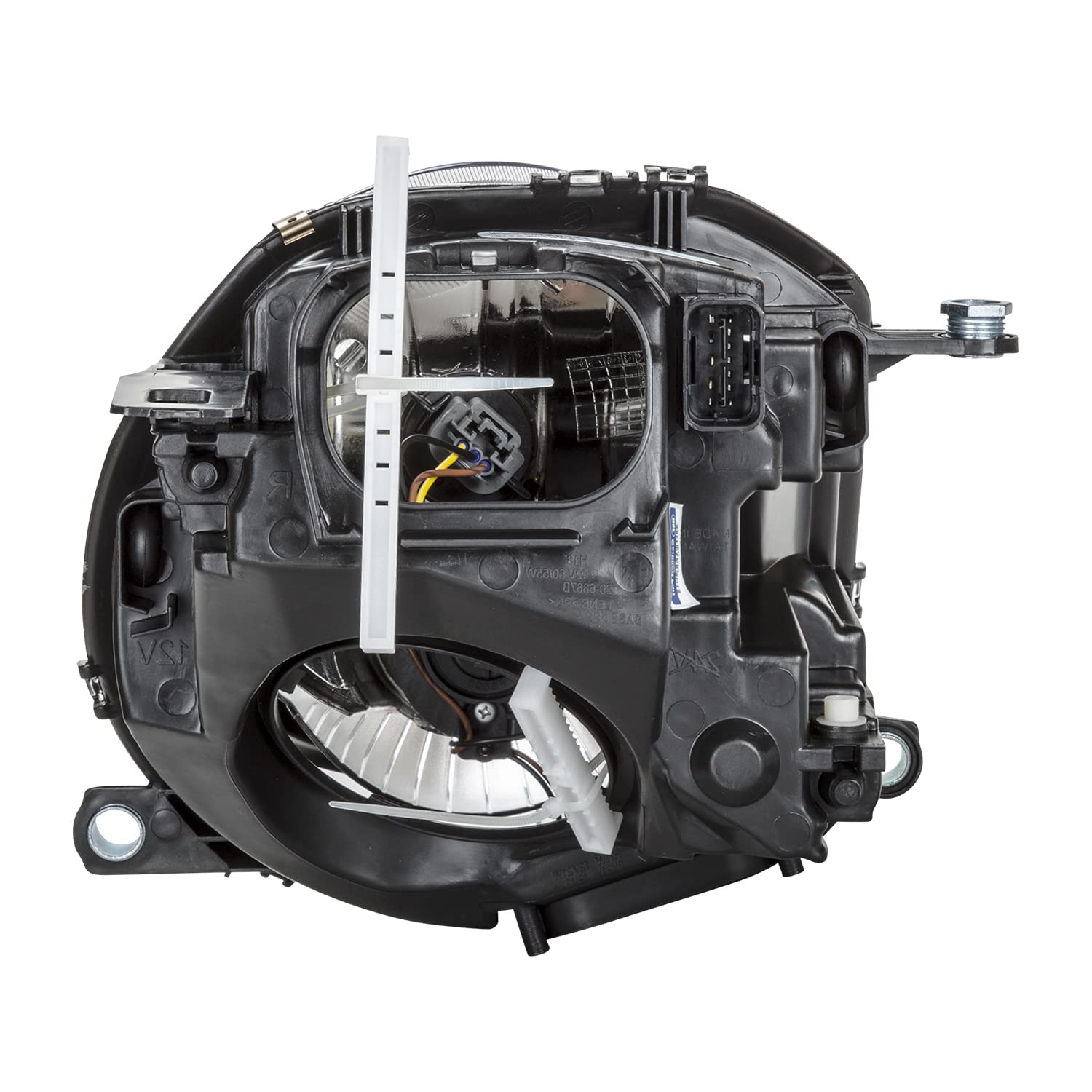 Left TYC Headlight Assembly Compatible with 2007-2013 Mini Mini Cooper