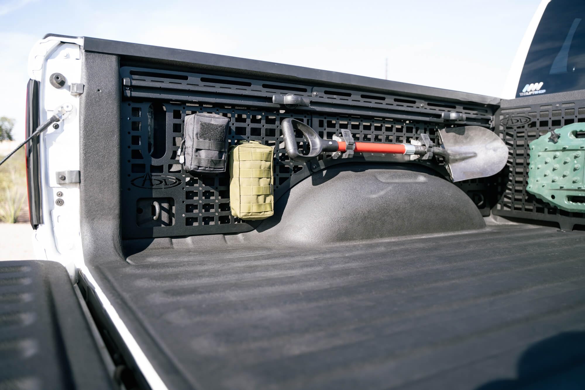 ADD Offroad Molle Panels Bed Side for 2019-2024 Ram 1500 & TRX | Driver Side Molle Panel Kit | Offers Diverse Mounting Solutions | Retains Factory Tie-Down Access | Made in The USA (1500/TRX)