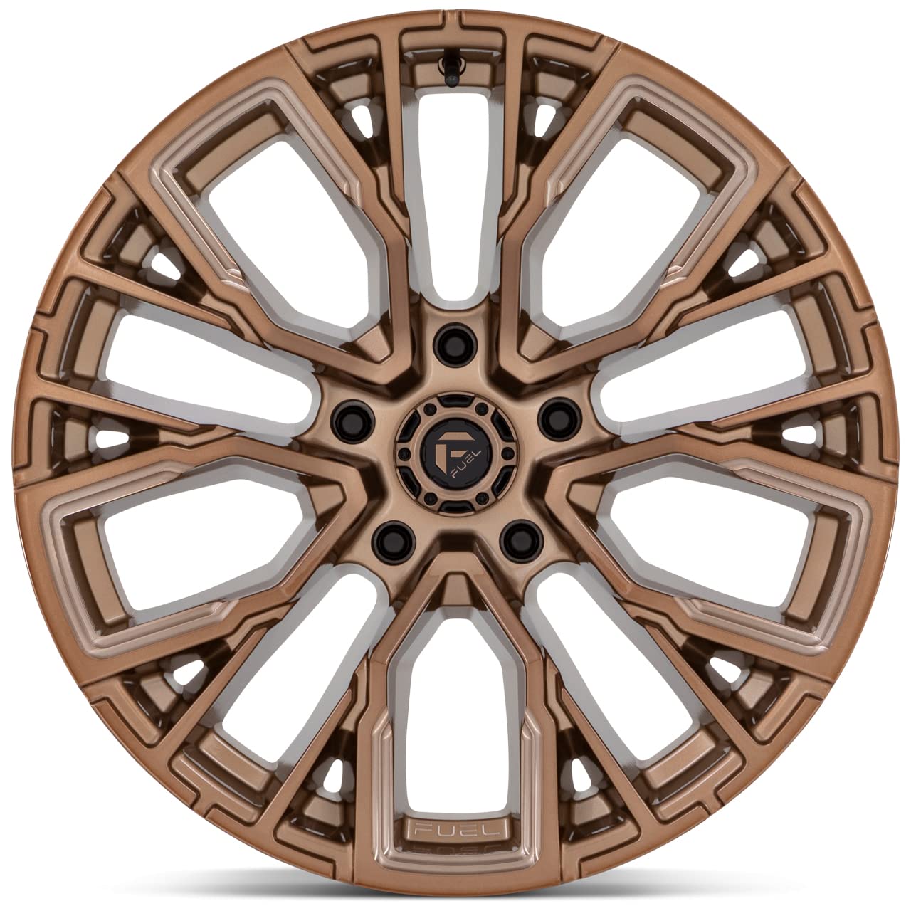 D850 REBAR FUEL OFF-ROAD 20X10, 5X5.0, 4.79, -18mm PLATINUM BRONZE MILLED - D85020007547