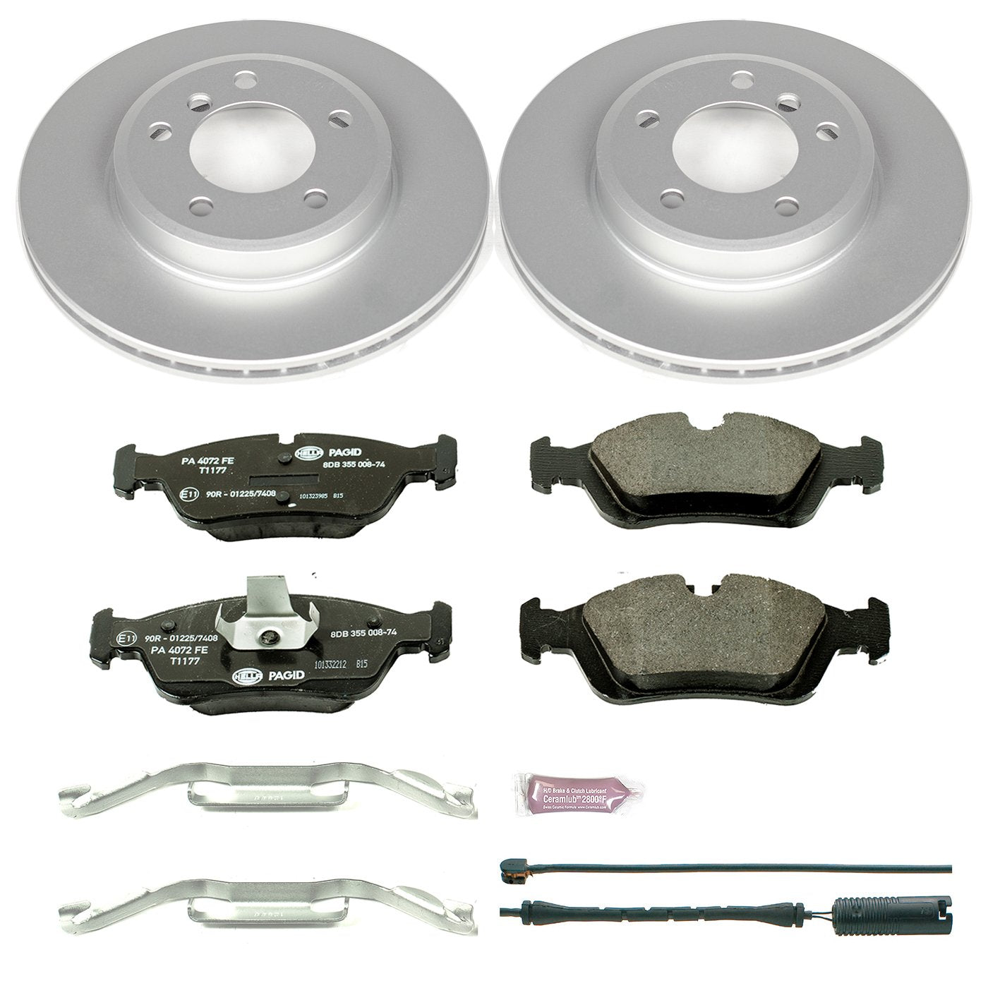 Euro-Stop Power Stop ESK867 Brake Kit Front For BMW Z3 2001-2002 [Model Specific]