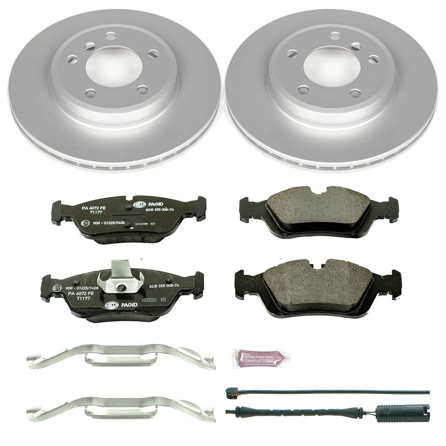 Euro-Stop Power Stop ESK867 Brake Kit Front For BMW Z3 2001-2002 [Model Specific]