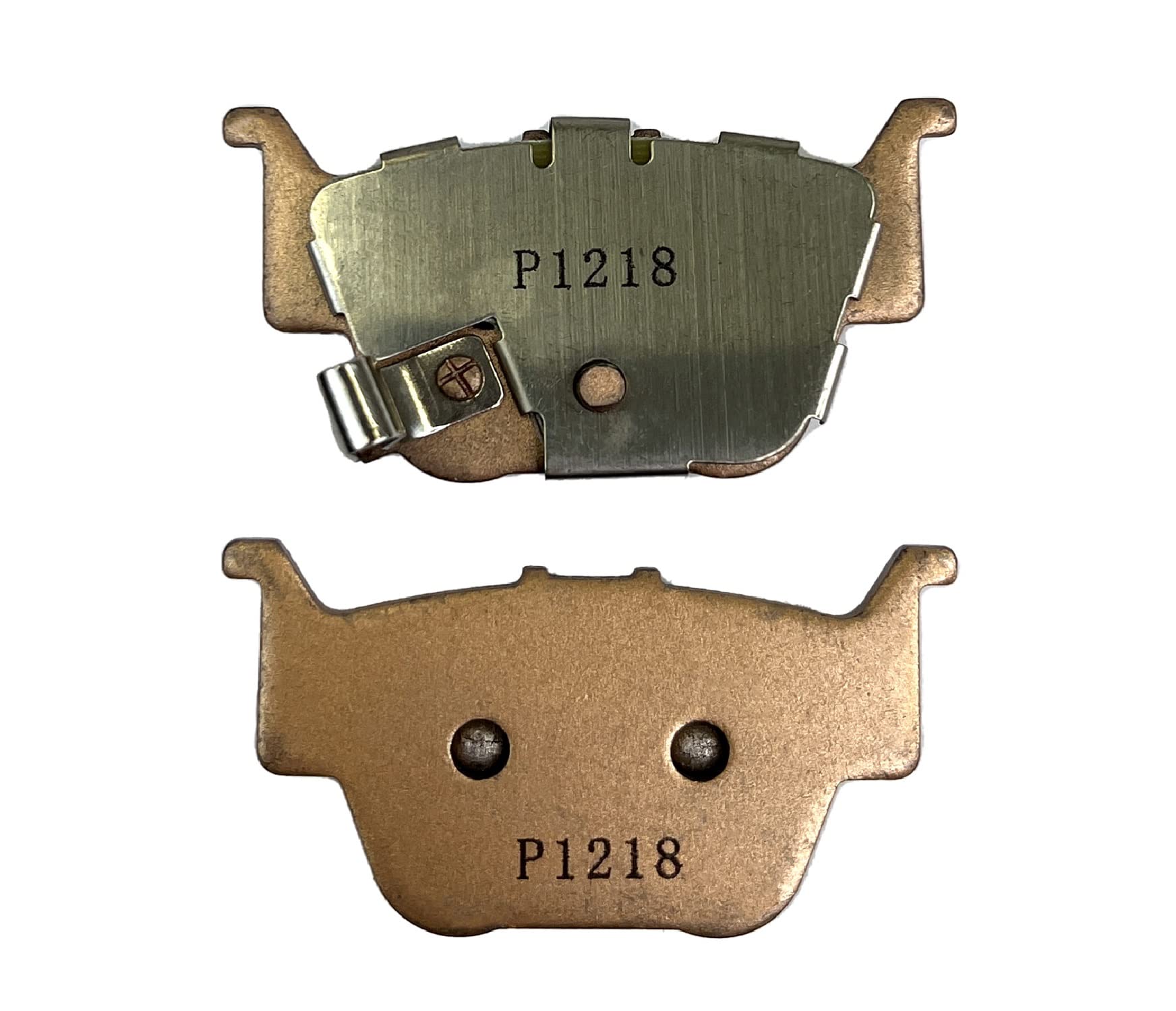 Demon Rear Left/Right Sintered Brake Pads for Honda TRX 420/450/500/650/680/Pioneer 700, Sintered Metallic Material For Better Grip, Reduced Brake Fade (See Fitment Details in Description)