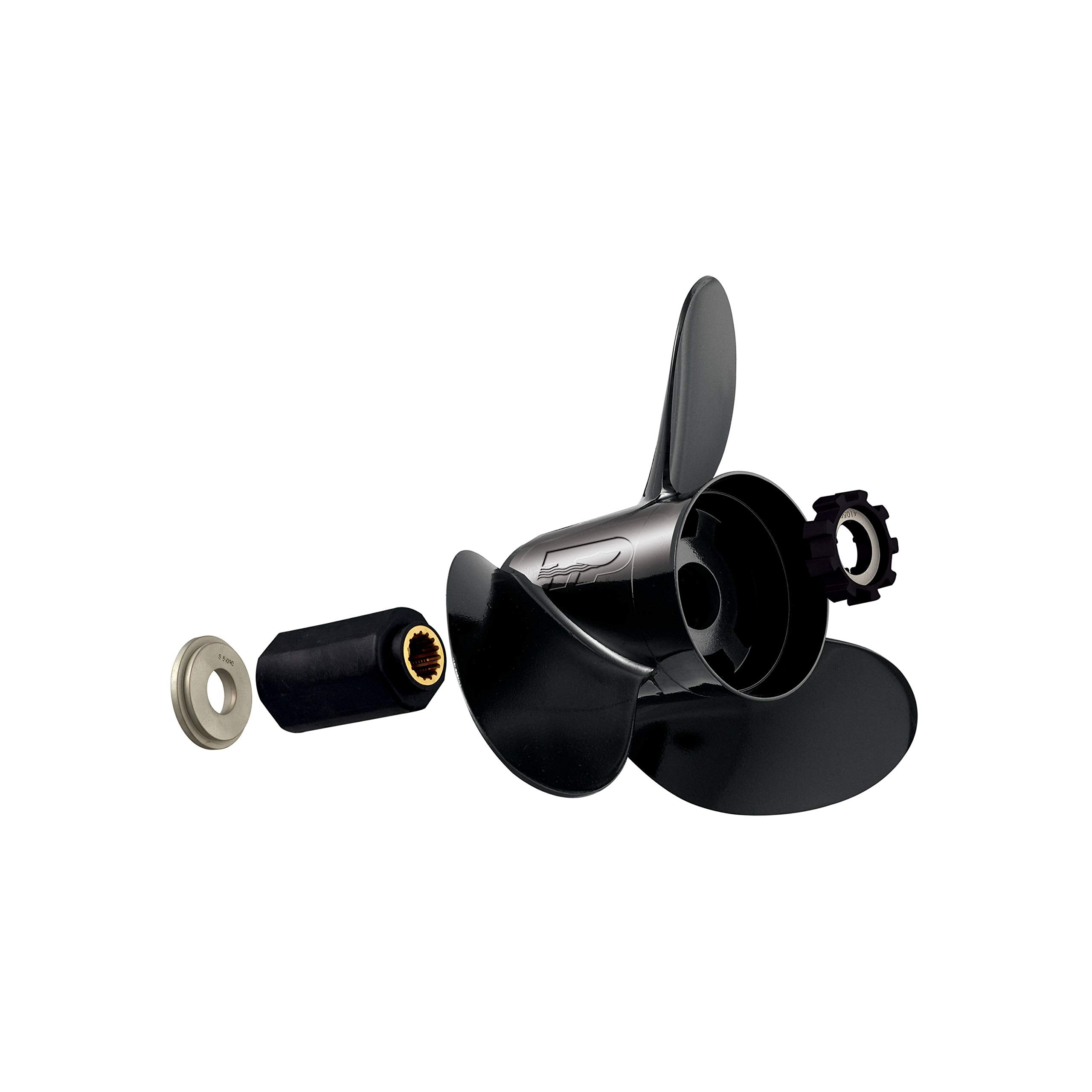 Prop Hustler Turning Point Propellers 21431530 13.5X15 4Bl Rh , Black , Standard