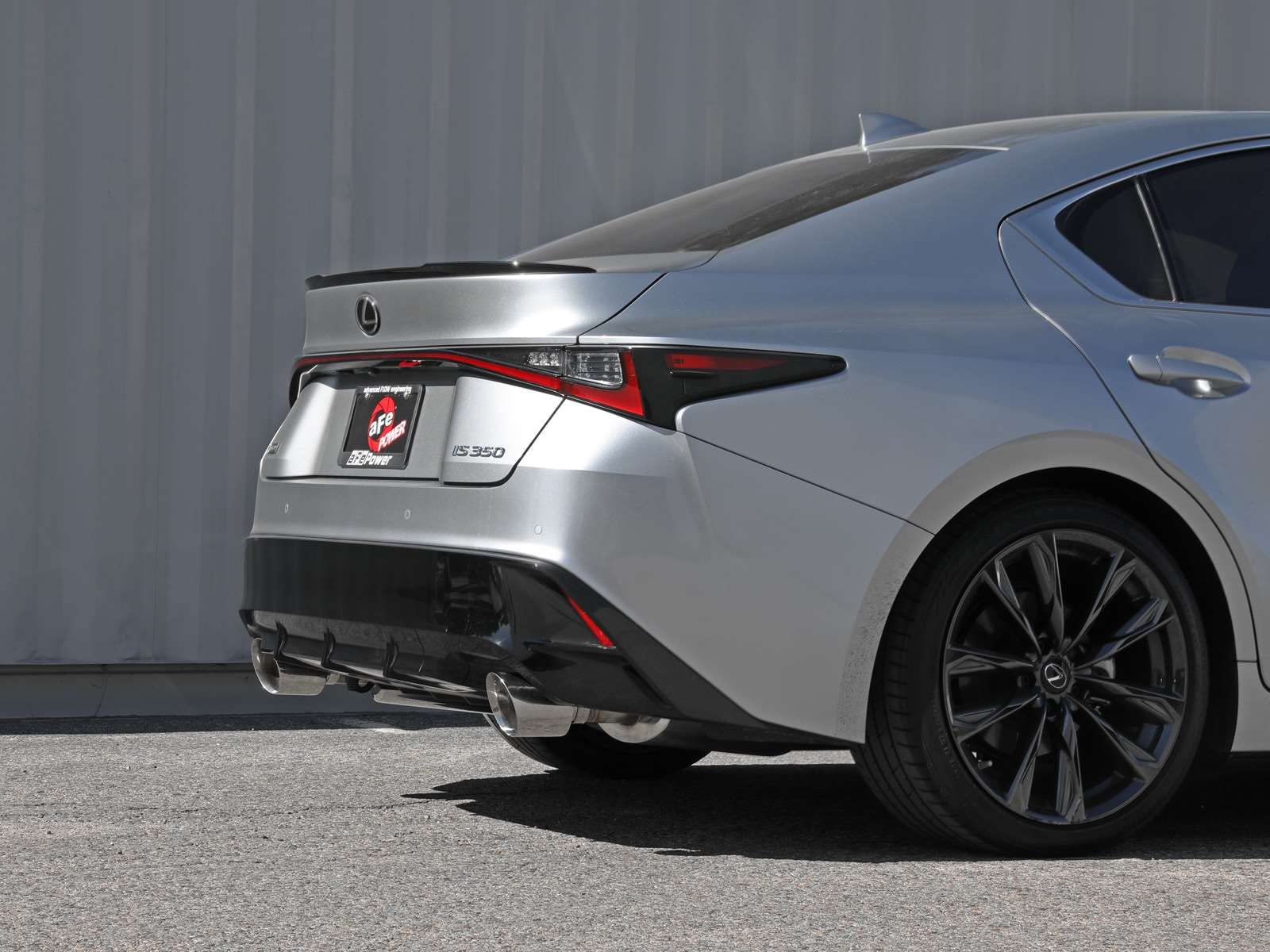 aFe Power 2-1/2 IN Takeda Stainless Steel Axle-Back Exhaust System w/Polish Tip Fit Lexus IS350 14-22 V6-3.5L 49-36060-P