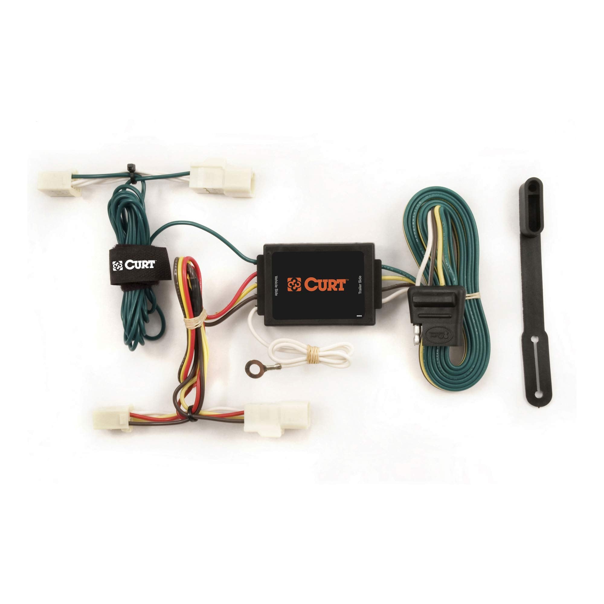 CURT 55522 Custom Vehicle-Side 4-Pin Trailer Wiring Harness, Fits Select Toyota Matrix, Echo