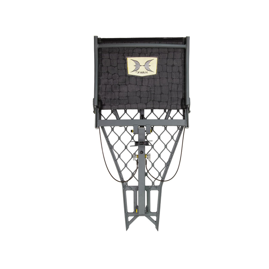 Hawk Hang-On Rival Lite Portable Aluminum Big Game Hunting Tree Stand with 29" x 20.5" Adjustable Platform