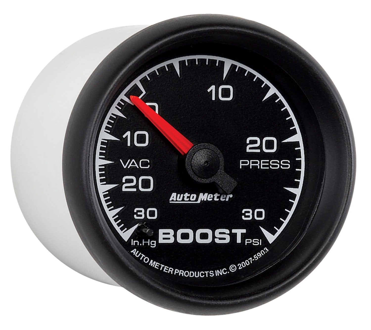 Auto Meter 5903 2-1/16" 30 in. Hg/30 PSI Mechanical Vacuum/Boost Gauge ES