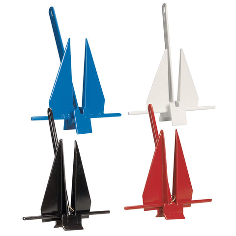 Red Greenfield Poly Coated Slip Ring Anchor