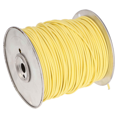 12 Ga Install Bay US GPT All Copper Primary Wire Yellow - Coil of 500 Ft
