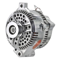 Alt Ford Powermaster 3G Polish 140A 6 grv Pulley Large Frame Str MTG Unthreaded MTG Ear 1-Wire