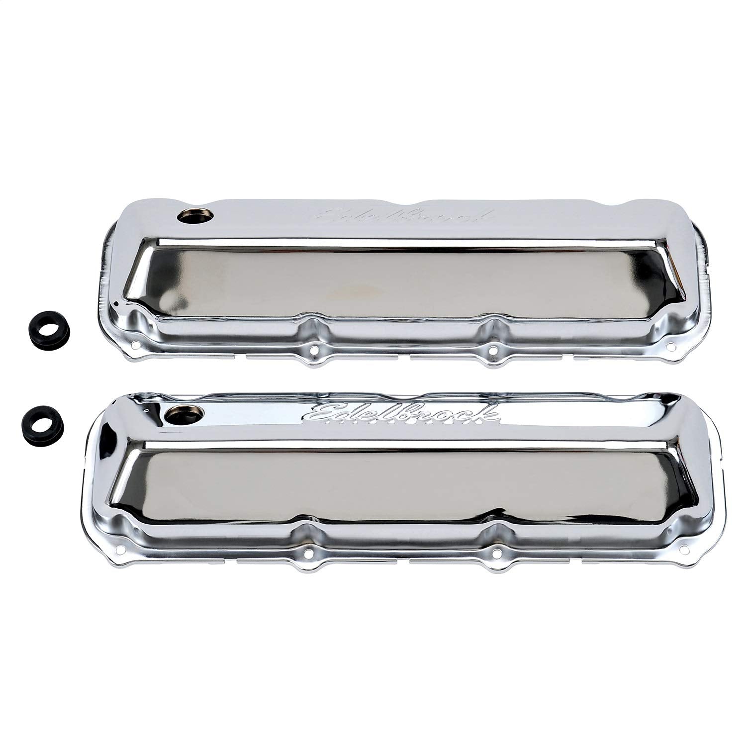 Edelbrock Signature Series Chrome Valve Covers - Set of 2, one size, multi