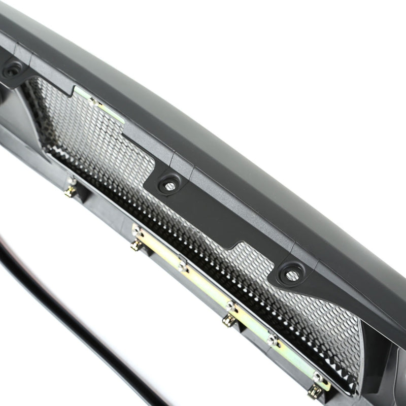 Spartan Grille, Satin Black | Rugged Ridge | 12034.01 | Fits 2007-2018 Jeep Wrangler JK