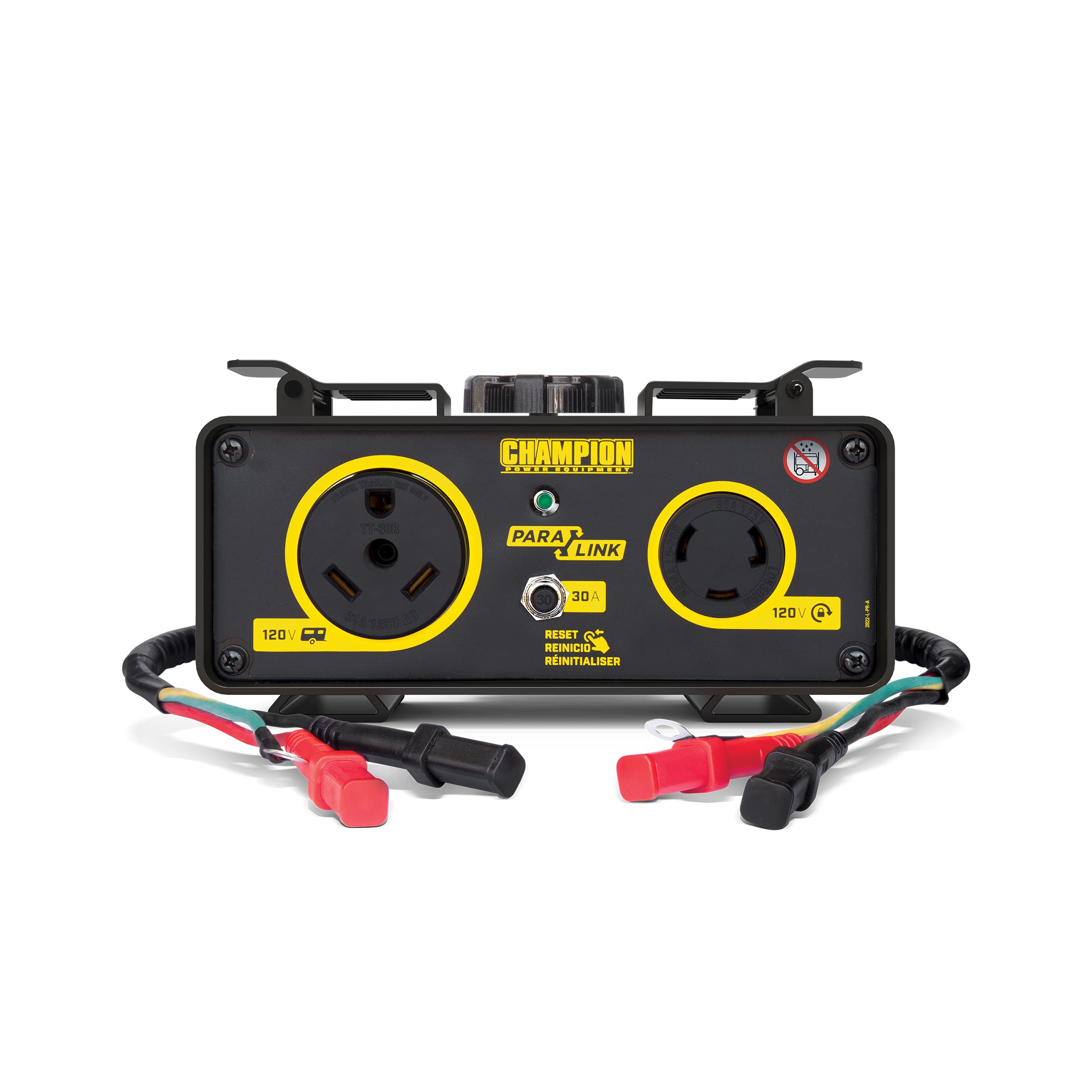 30-Amp Champion Power Equipment ParaLINK 100740 Kit for Linking Two 2000 to 3000 Watt Inverter Generators, RV Ready