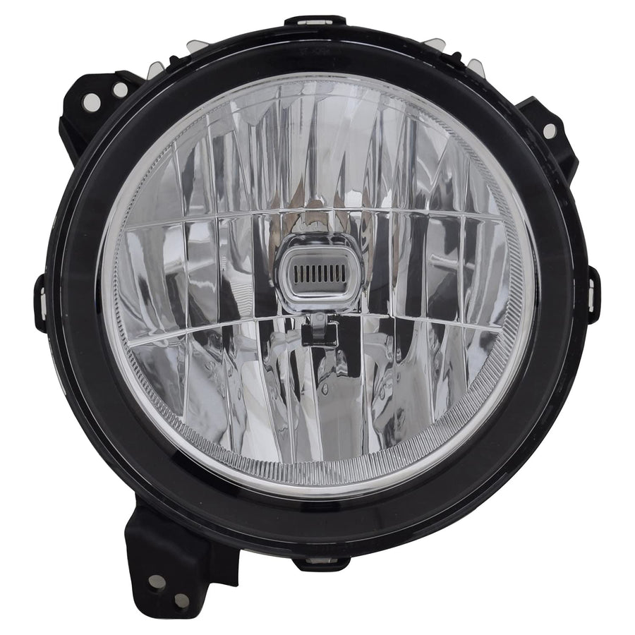 Left TYC Headlight Assembly Compatible with 2018-2021 Jeep Wrangler