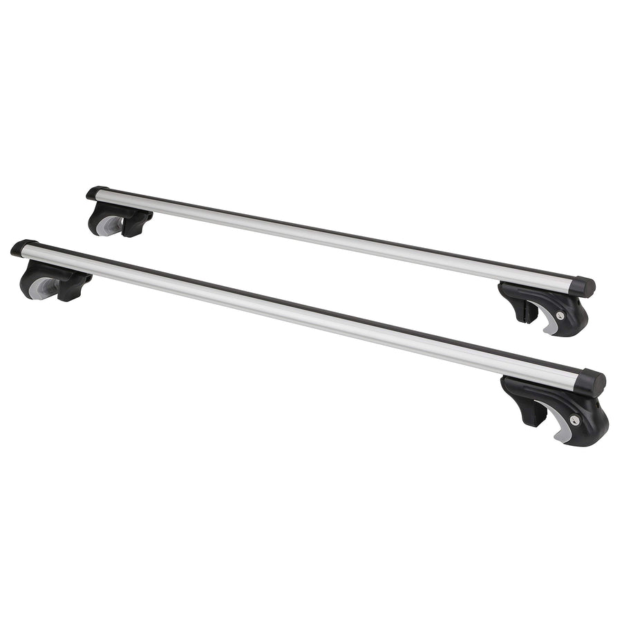 CARGOSMART Universal Cross Bars, 52”x5.8”x3” – Expands Carrying Capacity of Vehicle – Easily Mounts to Existing Raised Side Rails – Solid Steel Construction - No Assembly Required