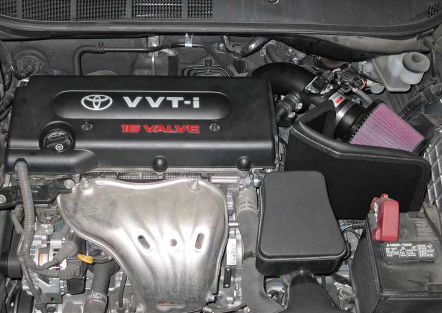 Cold Air Intake System K&N: High-Flow Air-Filter, Increase Performance & Horsepower: Compatible with 2007-2009 TOYOTA Camry, 69-8610TTK