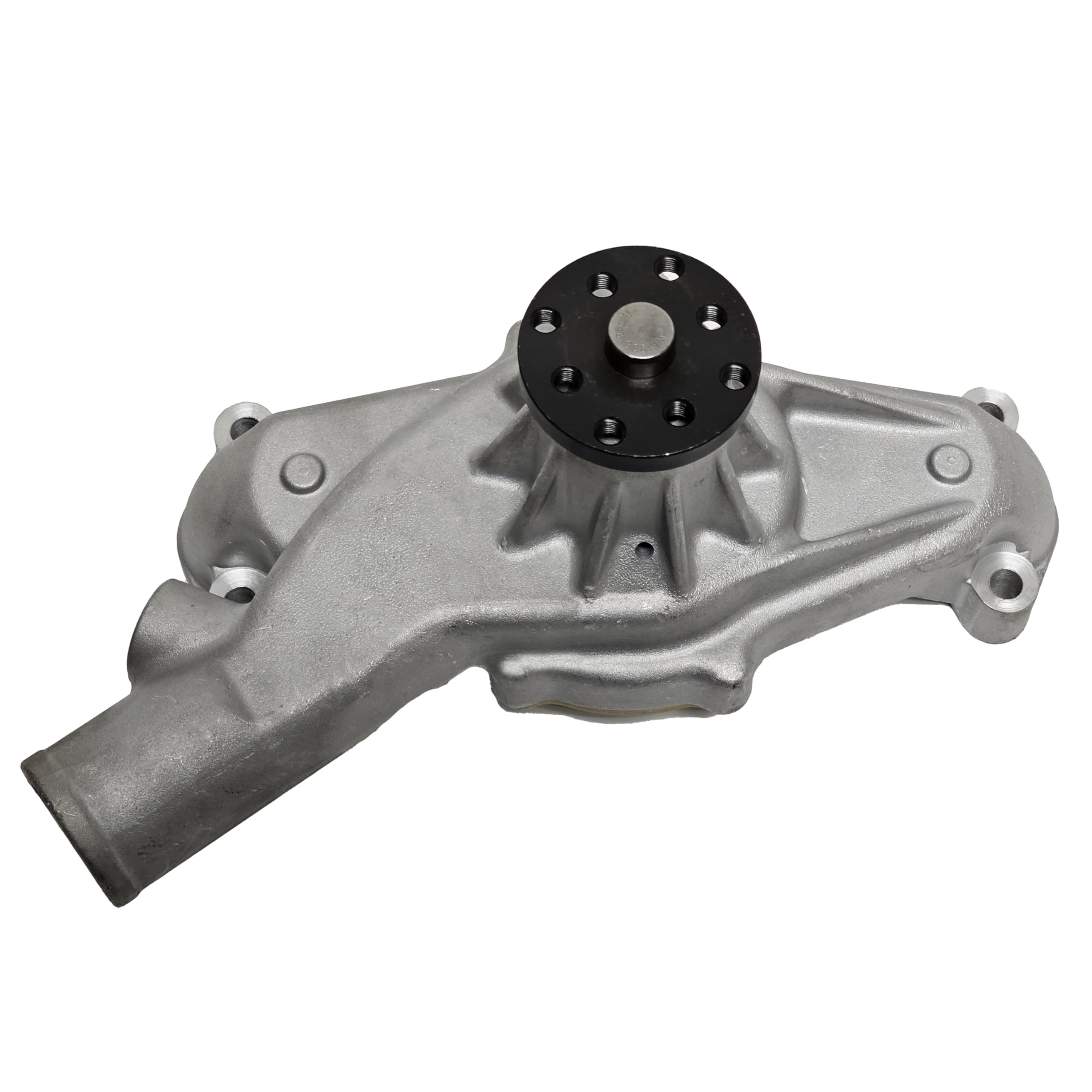 Performance Quotient PRW 1445402 As-Cast 3/4" Pilot Shaft High Flow Short-Style Aluminum Water Pump for Chevy Corvette BB 1971-74