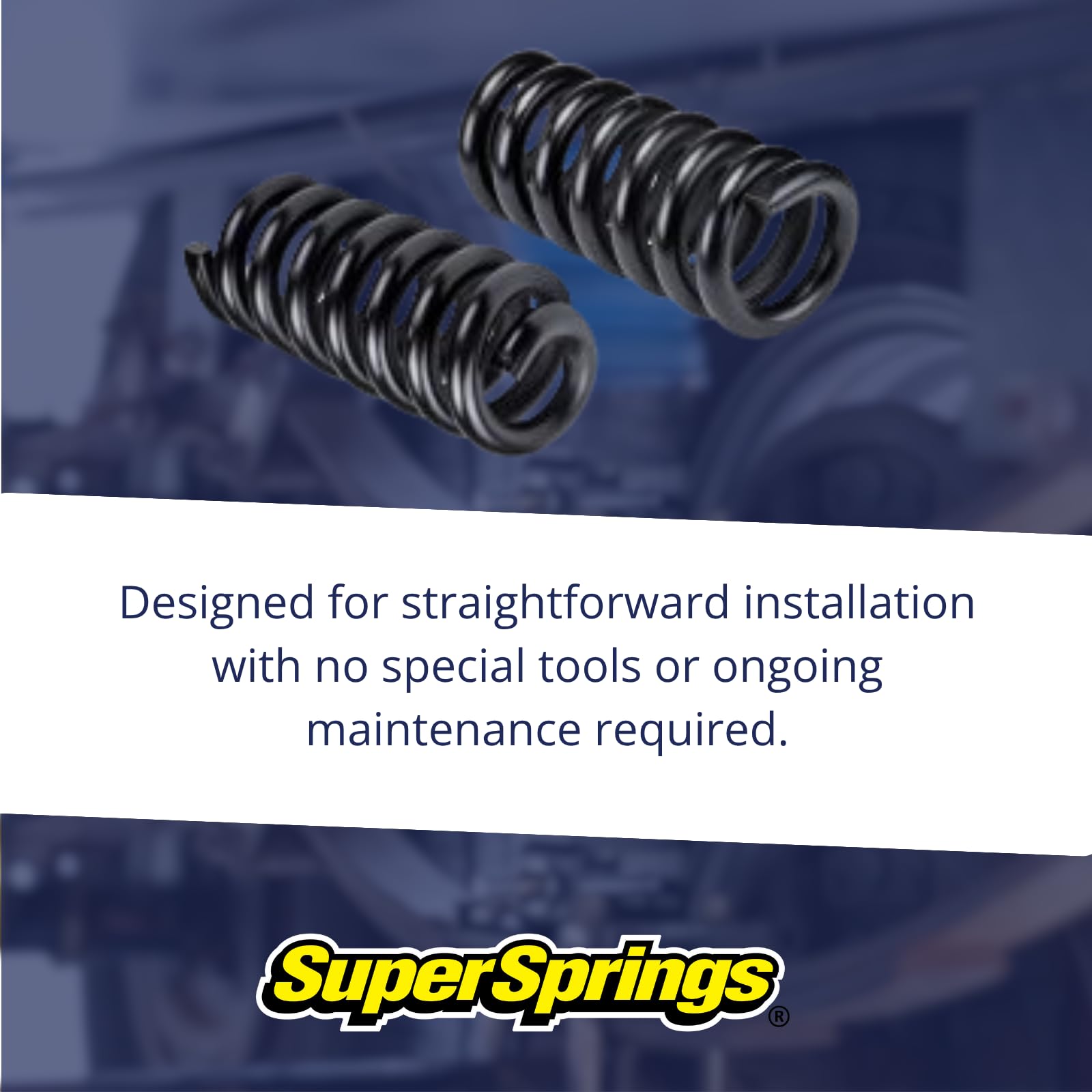 SuperCoils SSC-11 | SuperSprings for Chevrolet|GMC C20|C25, Chevrolet|GMC G20|G25, Chevrolet P30|P32, black