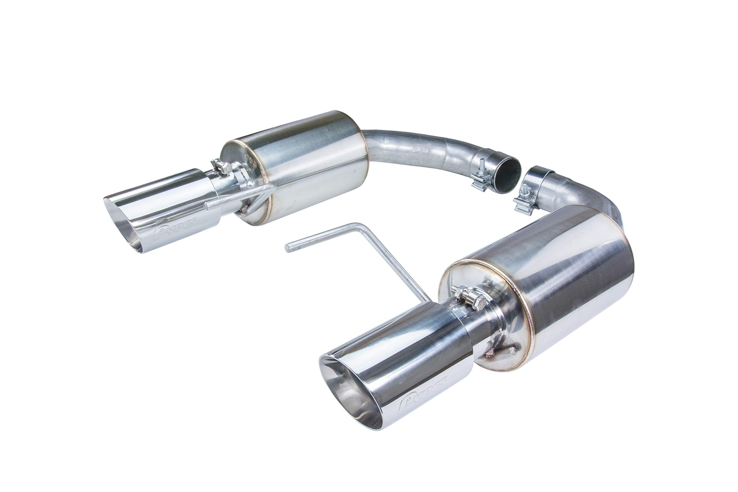 Axle Back Exhaust System Pypes Performance Exhaust SFM82MS (Non-Carb Compliant)