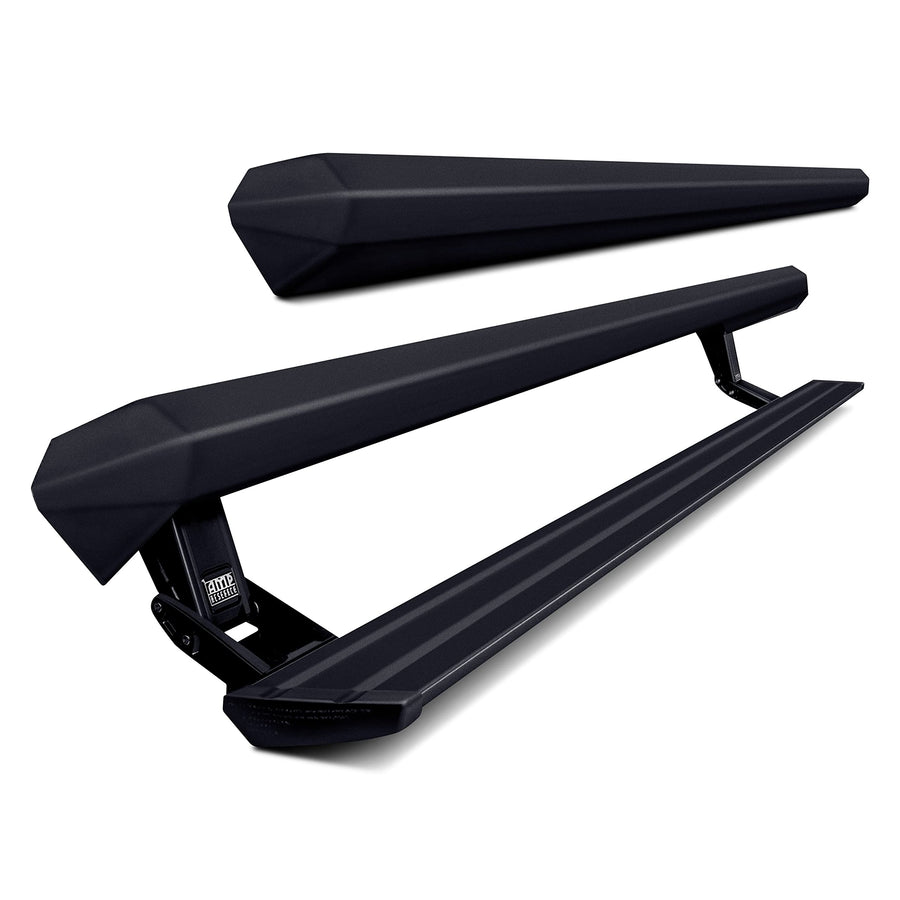 AMP Research RealTruck PowerStep Smart Series Power Running Boards with LED Step Lights for 2017 - 2019 Ford F-250/F-350/F-450 Super Duty - Electric Powerstep & Retractable Truck Steps
