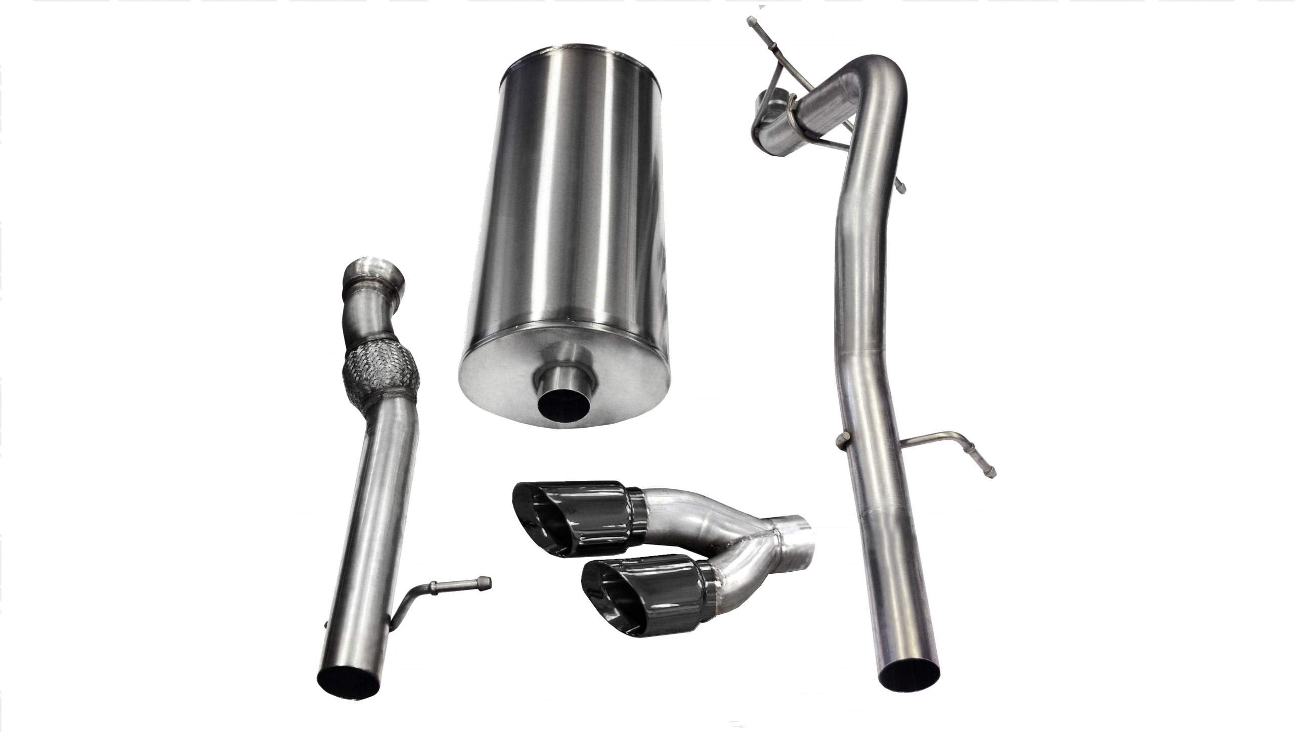 Exhaust Tip Kit Corsa 14833BLK (Only Jetta GLI MK6 2.0L Turbo)