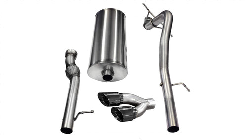 Exhaust Tip Kit Corsa 14833BLK (Only Jetta GLI MK6 2.0L Turbo)