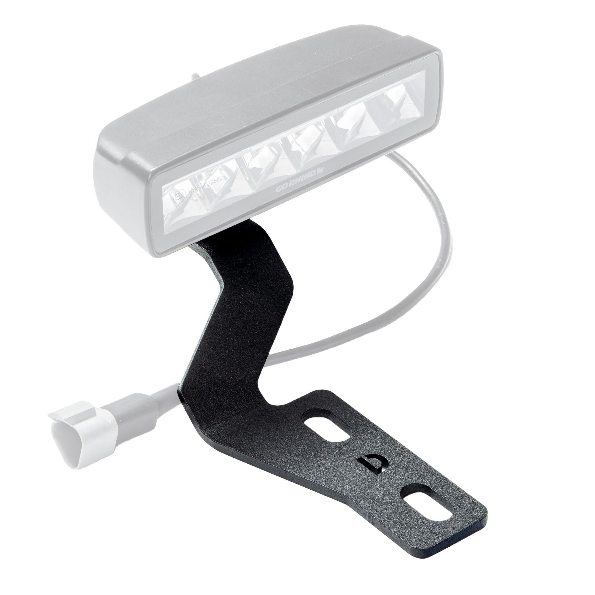 Go Rhino - Go Rhino! 732360T - Hood Mount Light Brackets - FITS 3X