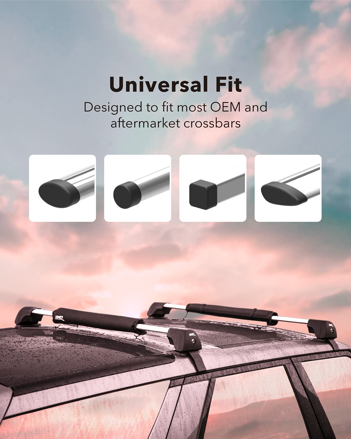Cross BAR 3D ROOF Pads