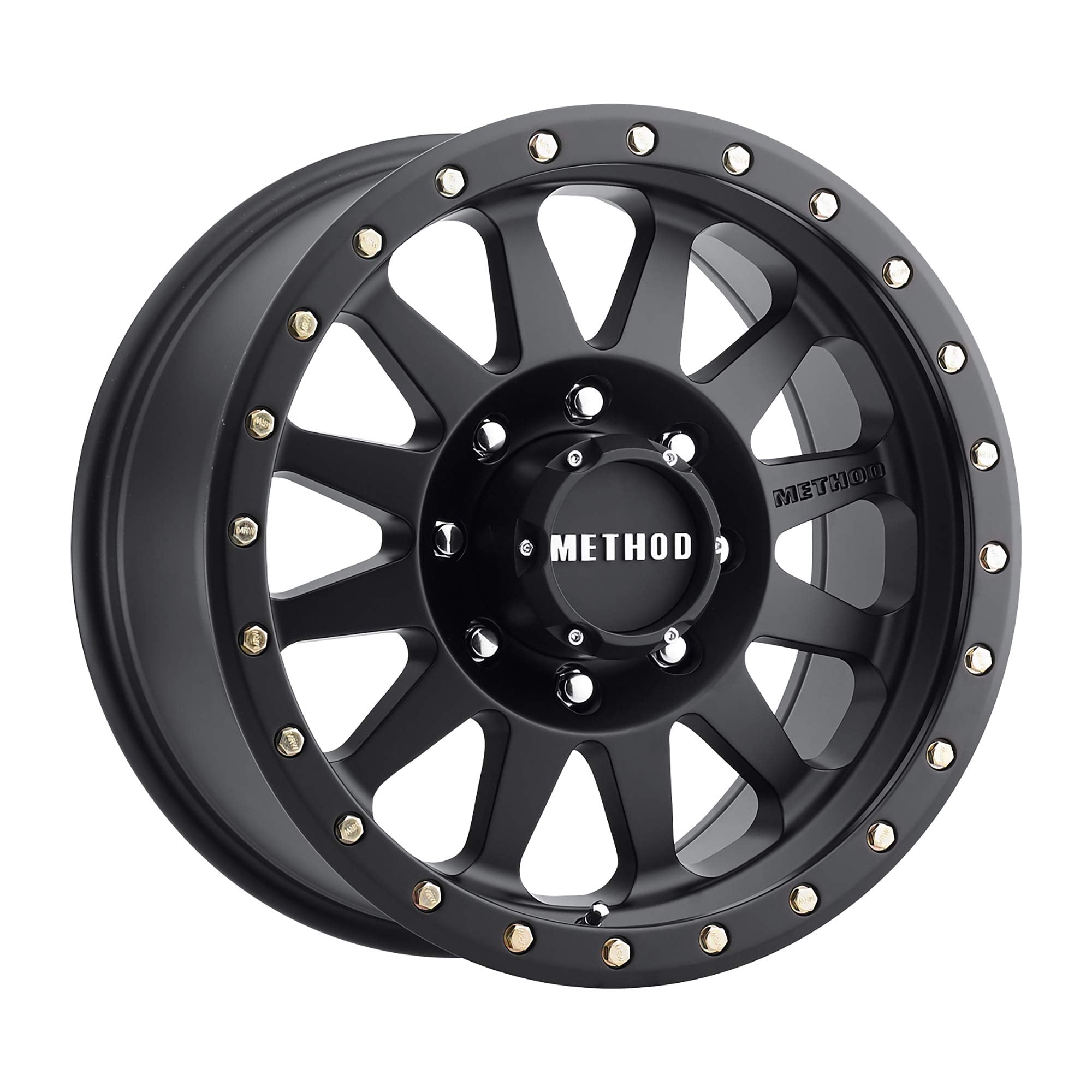 304 Method Race Wheels Double Standard Matte Black 20x10" 8x6.5", 18mm offset 4.76" Backspace, MR30421080518N