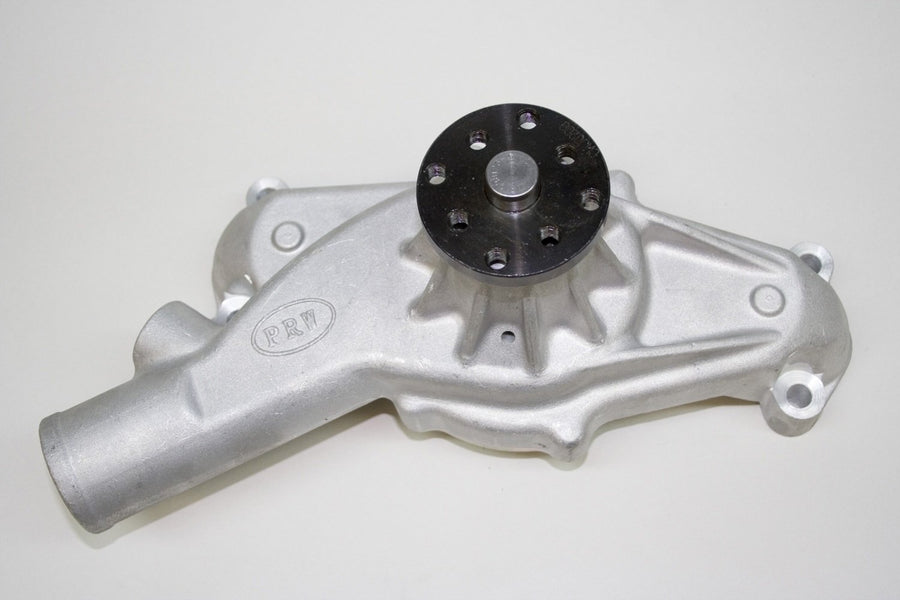 Performance Quotient PRW 1445402 As-Cast 3/4" Pilot Shaft High Flow Short-Style Aluminum Water Pump for Chevy Corvette BB 1971-74