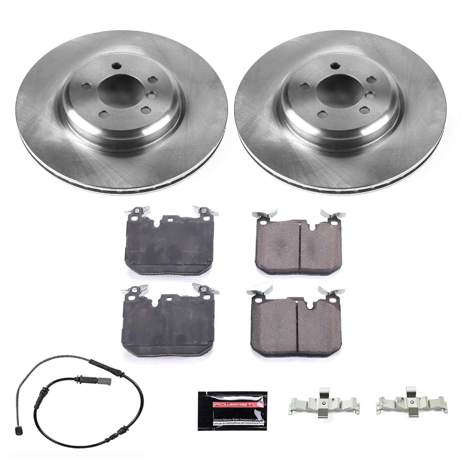 Power Stop Autospecialty KOE7435 Front Replacement Brake Kit-OE Brake Rotors & Ceramic Brake Pads