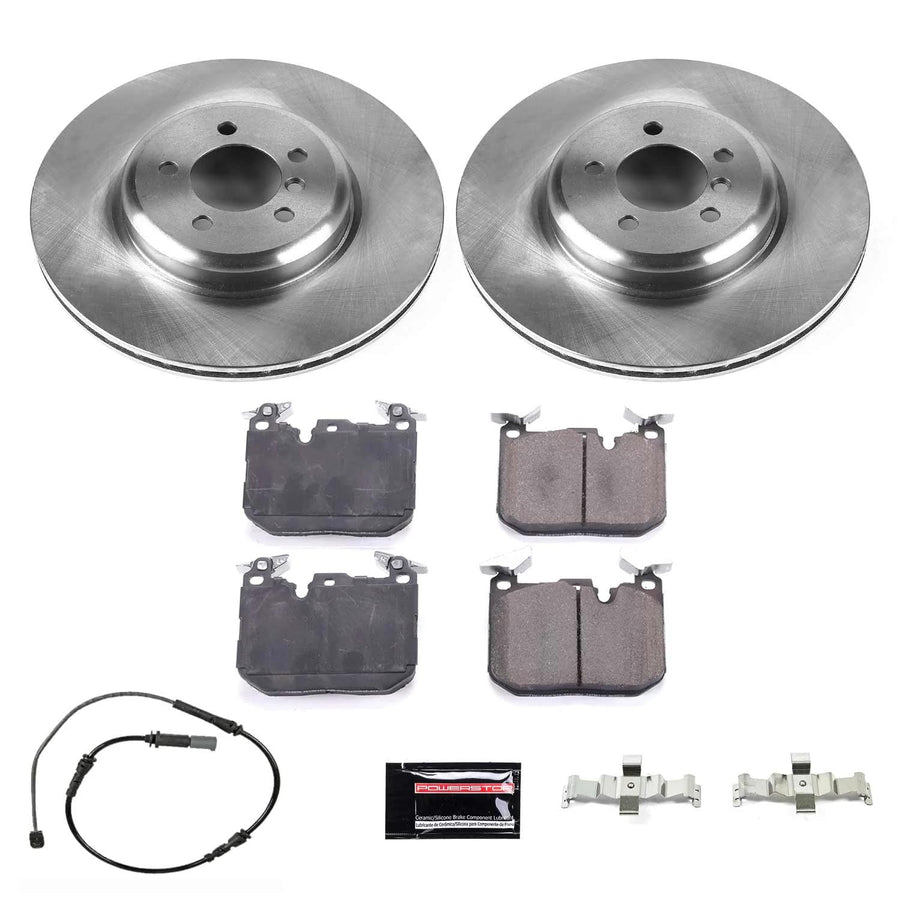 Power Stop Autospecialty KOE7435 Front Replacement Brake Kit-OE Brake Rotors & Ceramic Brake Pads
