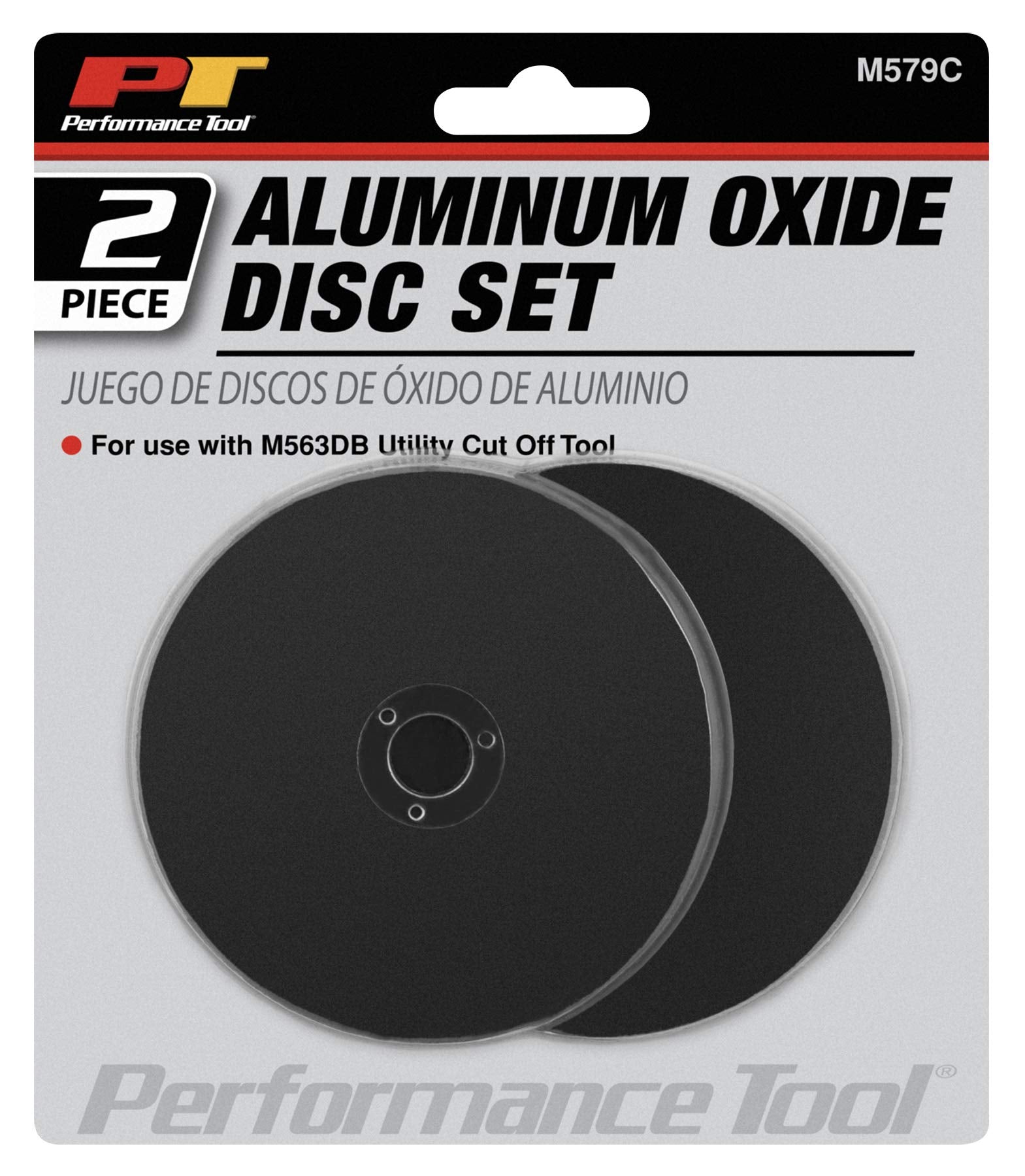 M579C Performance Tool Alum Oxide Disks (2 Piece) for Efficient and Precise Metal Grinding and Finishing