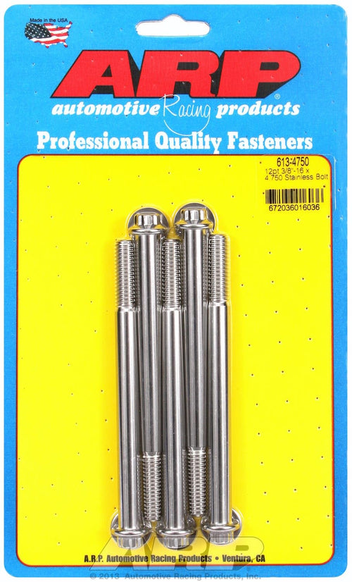 Bolt, ARP (613-4750) Stainless Steel