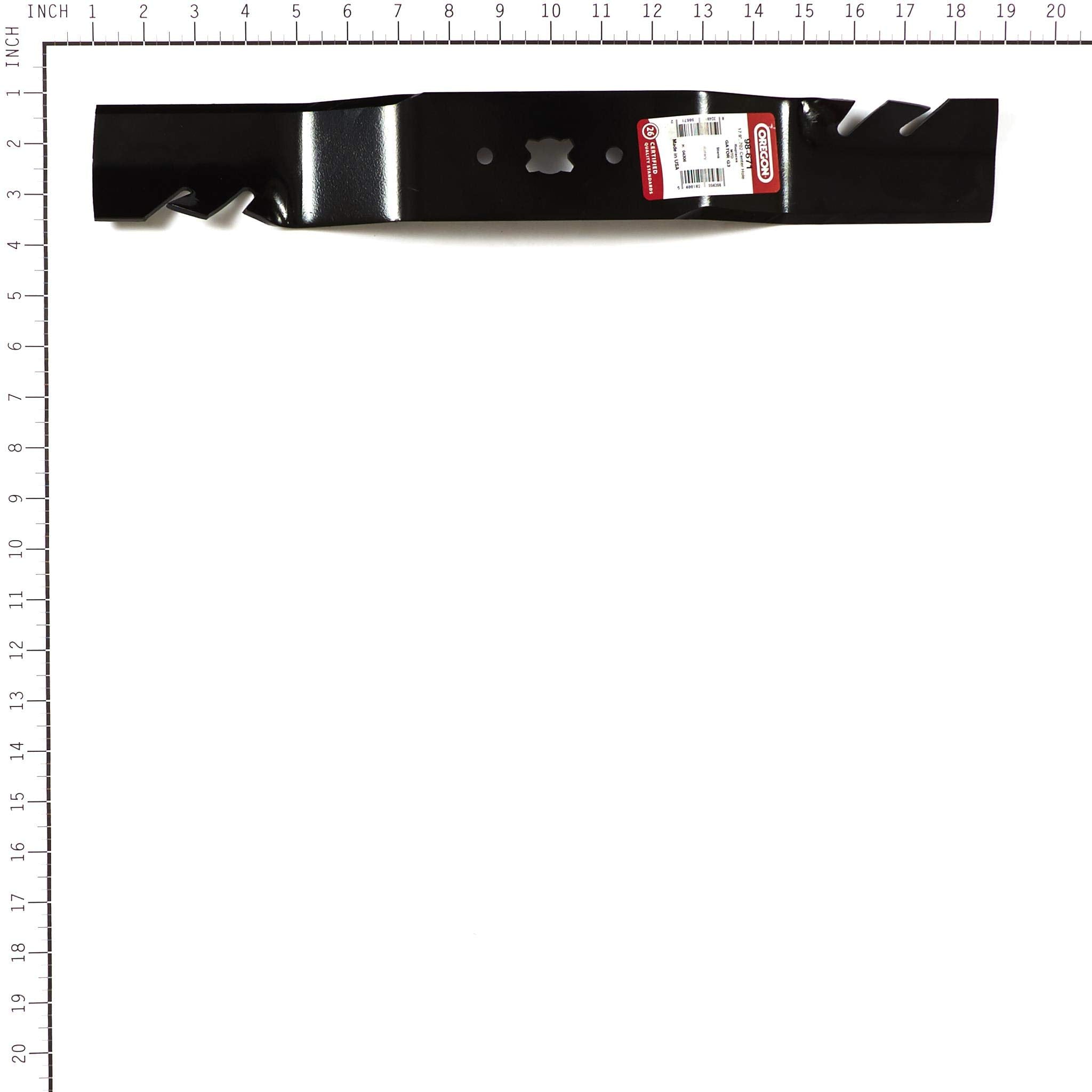 Oregon G3 Replacement Lawn Mower Blade 17-7/8 in., Black MTD, Sears, and Troy-Bilt