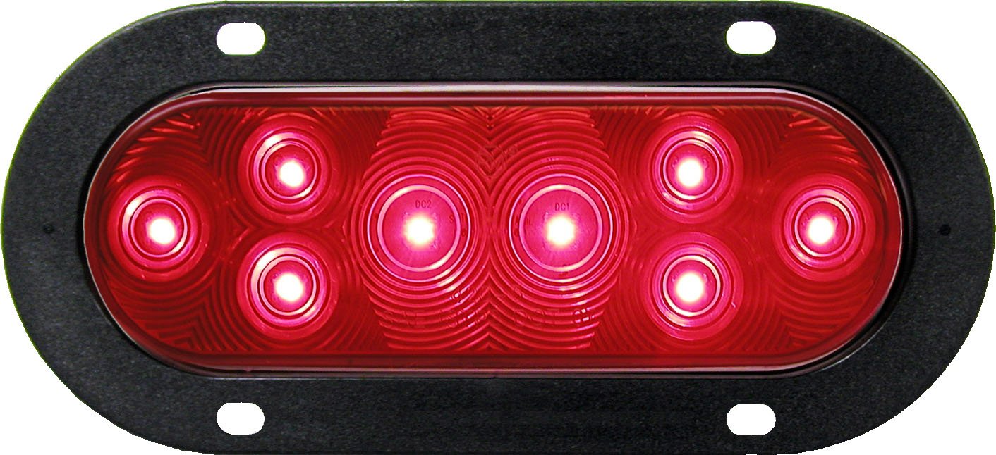 Oval LED Tail Light Peterson Manufacturing 423R-5P