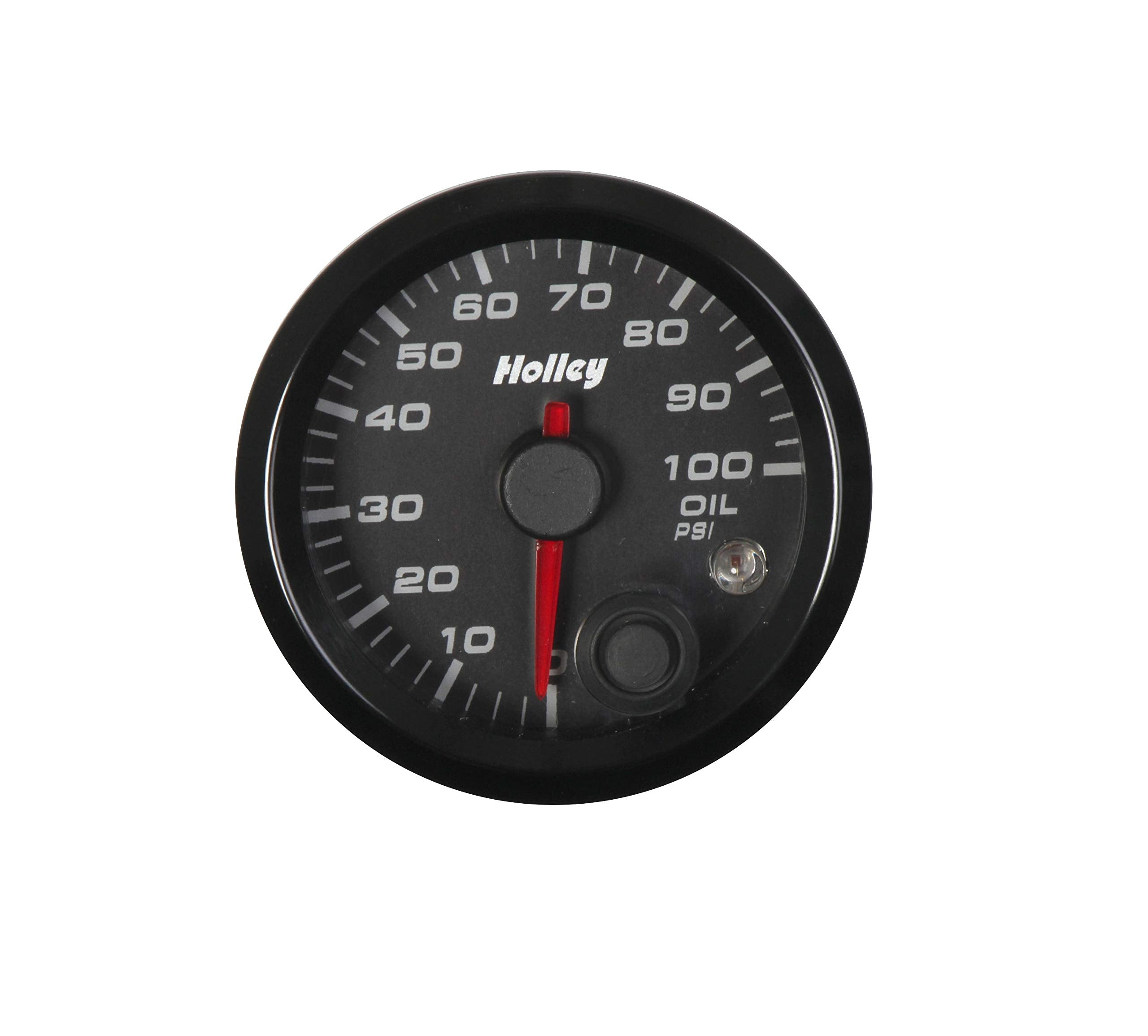 26-601 Holley Analog Style Oil Pressure Gauge